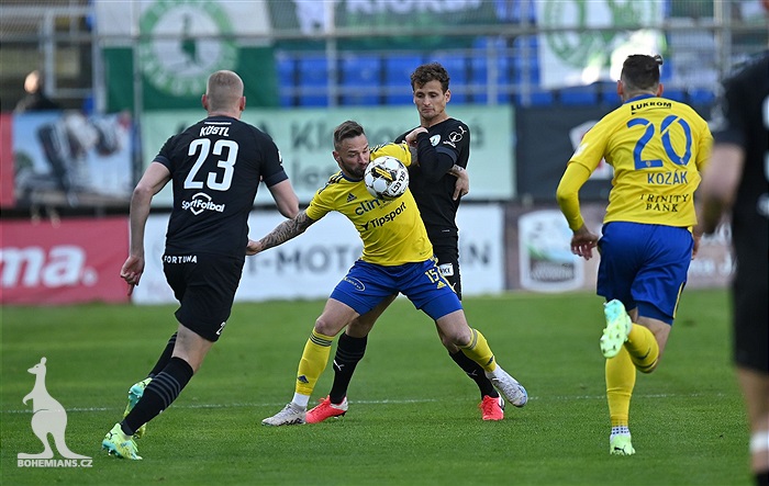 Zlín - Bohemians 4:1 (1:0)