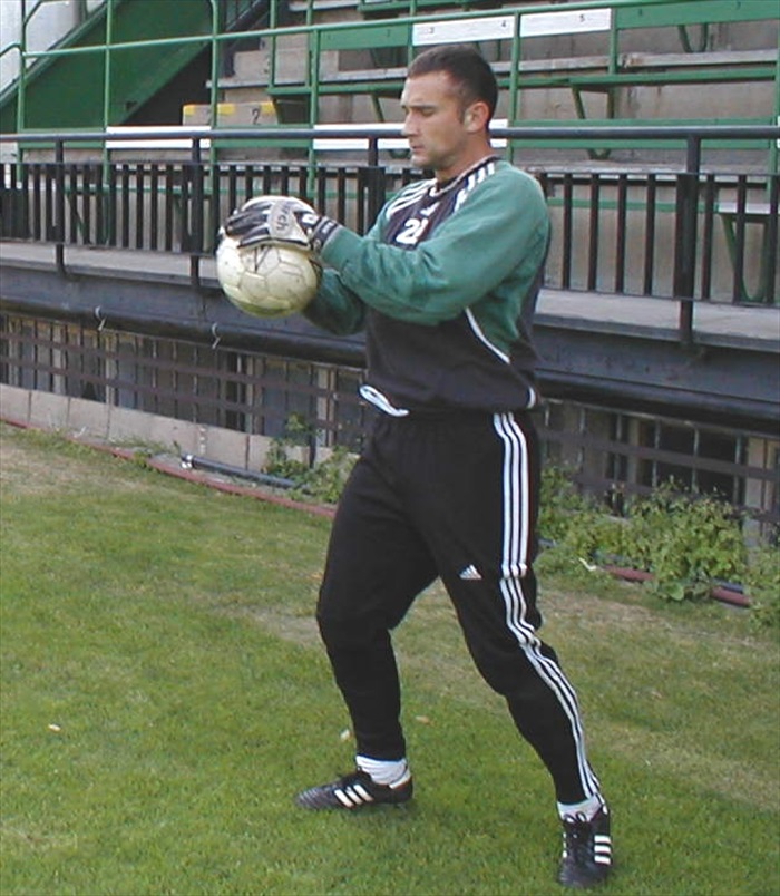 Štěpán Kolář v tréninku