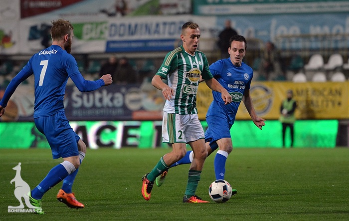 Bohemians Praha 1905 - FK Králův Dvůr 3:1 (2:0)