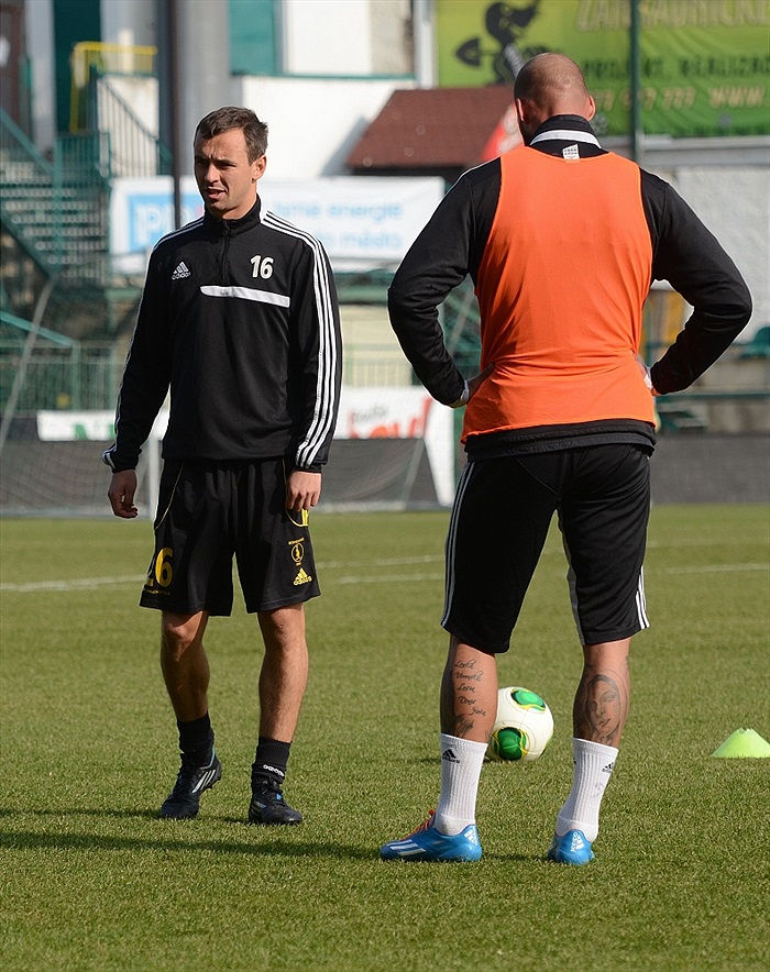 Čtvrteční trénink v Ďolíčku