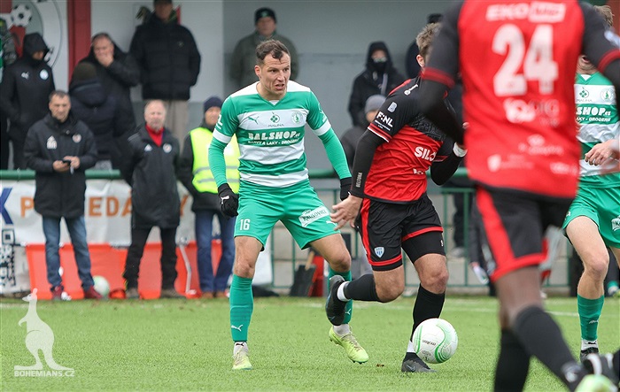 Táborsko - Bohemians 1:3 (0:1)
