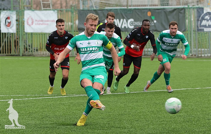 Táborsko - Bohemians 1:3 (0:1)