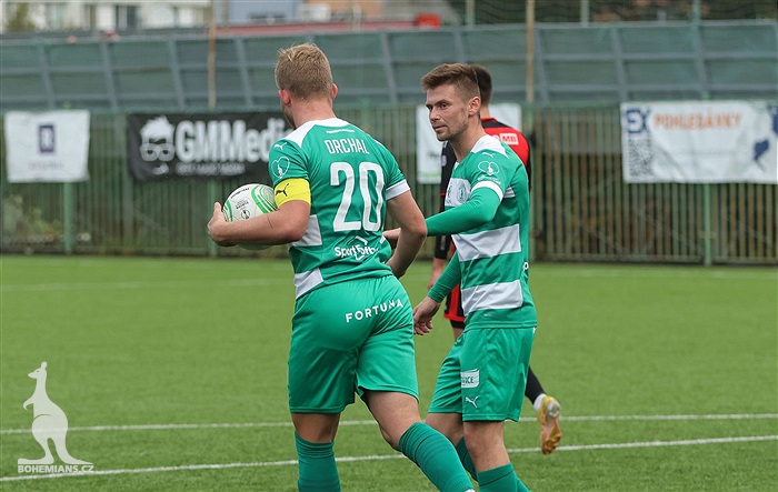 Táborsko - Bohemians 1:3 (0:1)
