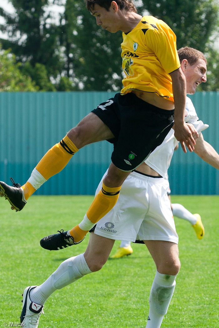 Utkání Bohemians - Rožumberok 0:1 na turnaji v Xaverově 2010.