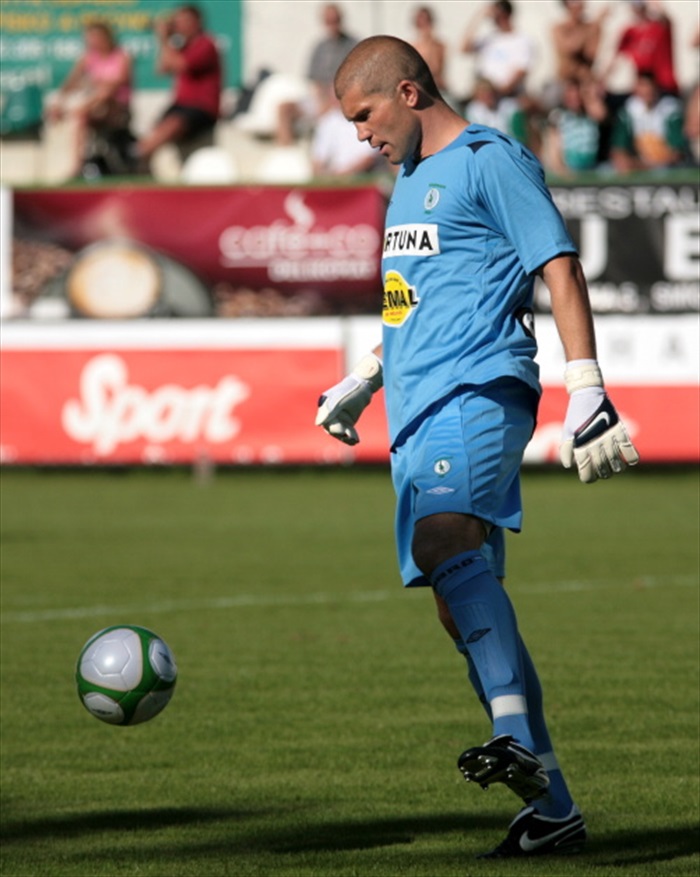 Brankář Radek Sňozík.