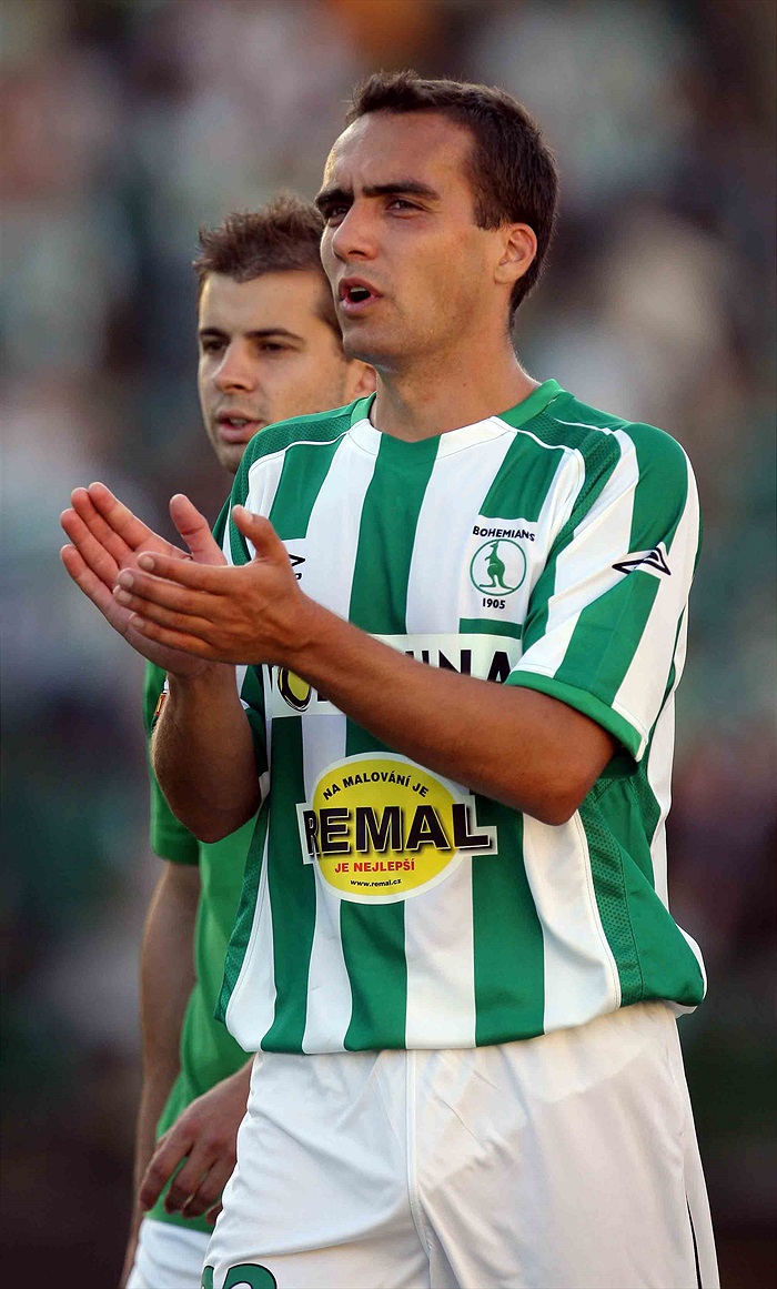 Michal Dian děkuje fanouškům.