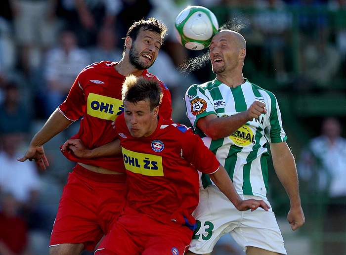 Luděk Zelenka v souboji.