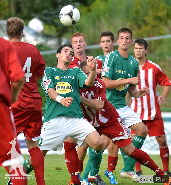 SK Zápy - Bohemians 1905 1:3 (1:0)