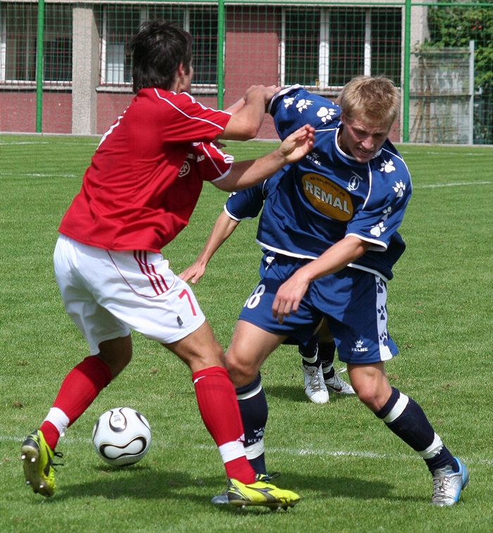 Kocourek se probíjí přes Vavrušu.