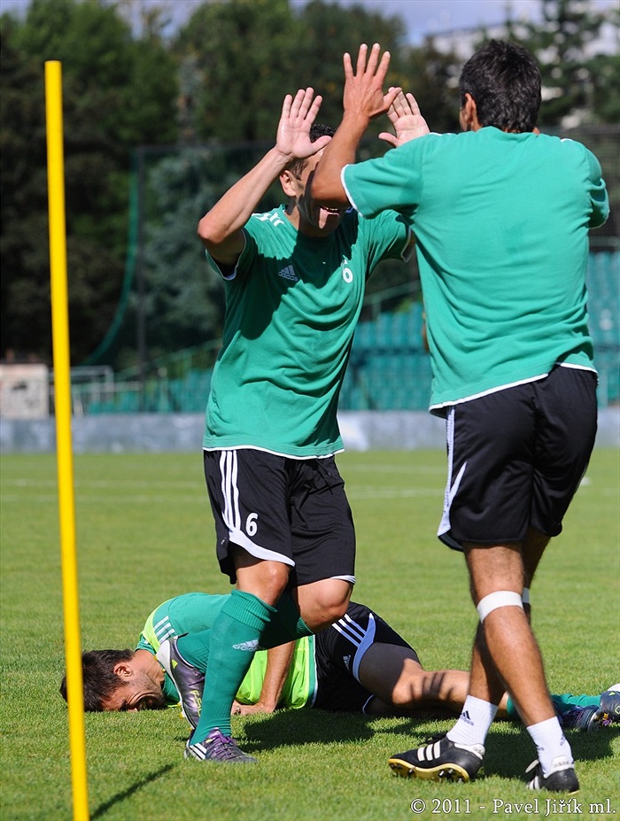 Pozápasový trénink v Ďolíčku