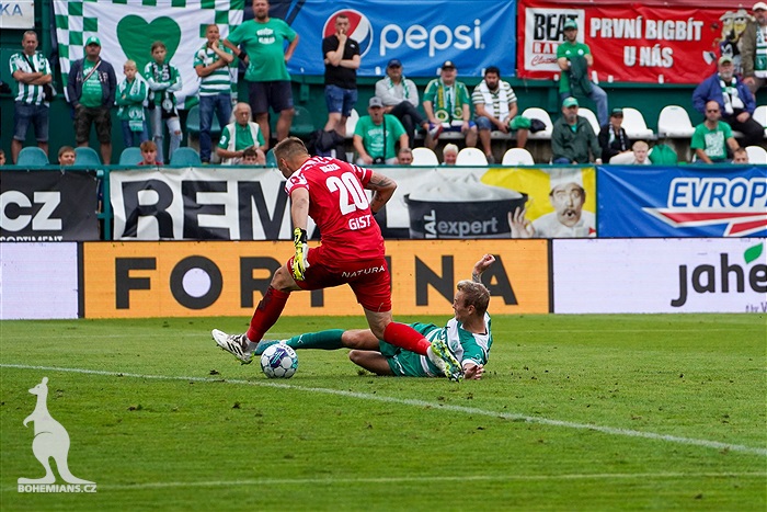 Bohemians - Hradec Králové 2:1 (1:0)