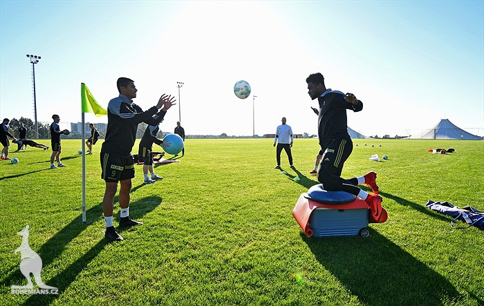 Pondělní trénink v Turecku