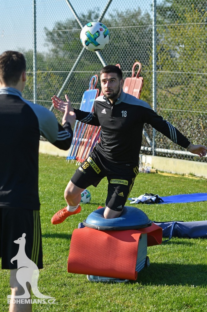 Pondělní trénink v Turecku