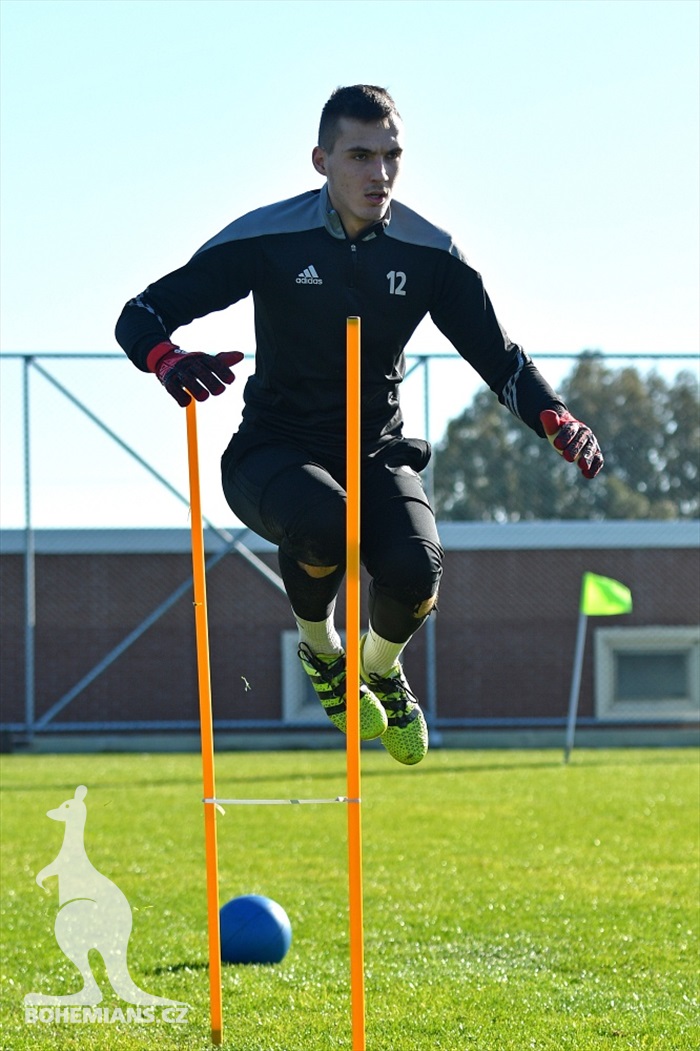 Pondělní trénink v Turecku