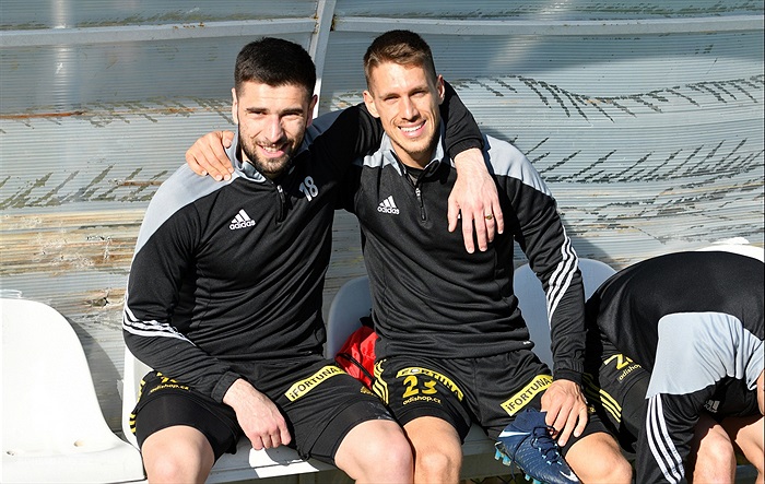 Pondělní trénink v Turecku