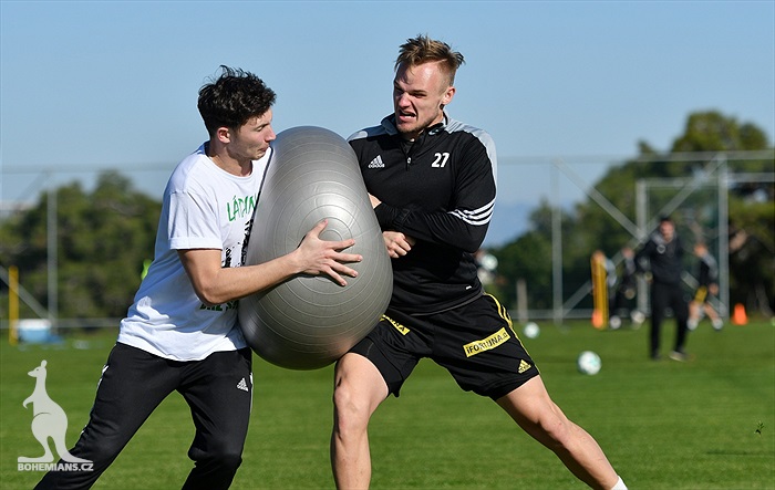 Pondělní trénink v Turecku