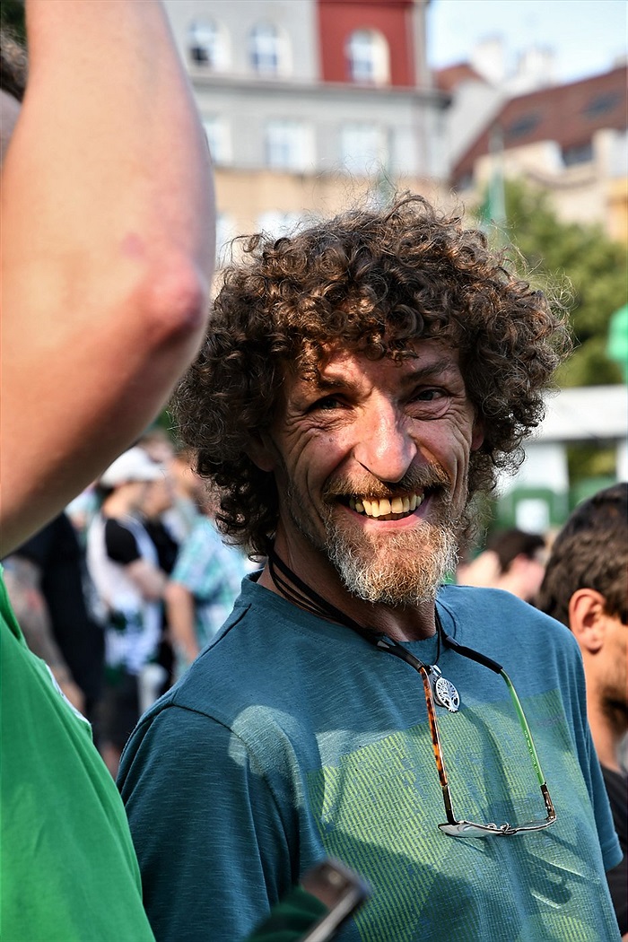 Dění na tribunách: Bohemians - Slovácko