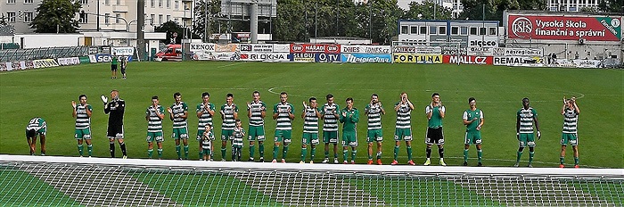 Dění na tribunách: Bohemians - Slovácko