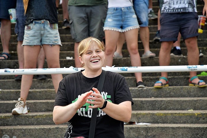 Dění na tribunách: Bohemians - Slovácko