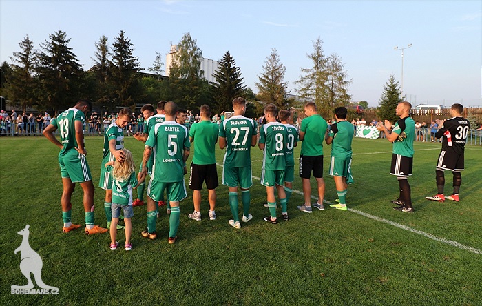 FK Dobrovice - Bohemians Praha 1905 0:3 (0:2)