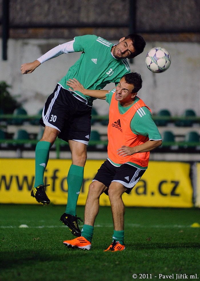 Bohemians se připravují na utkání se Žižkovem