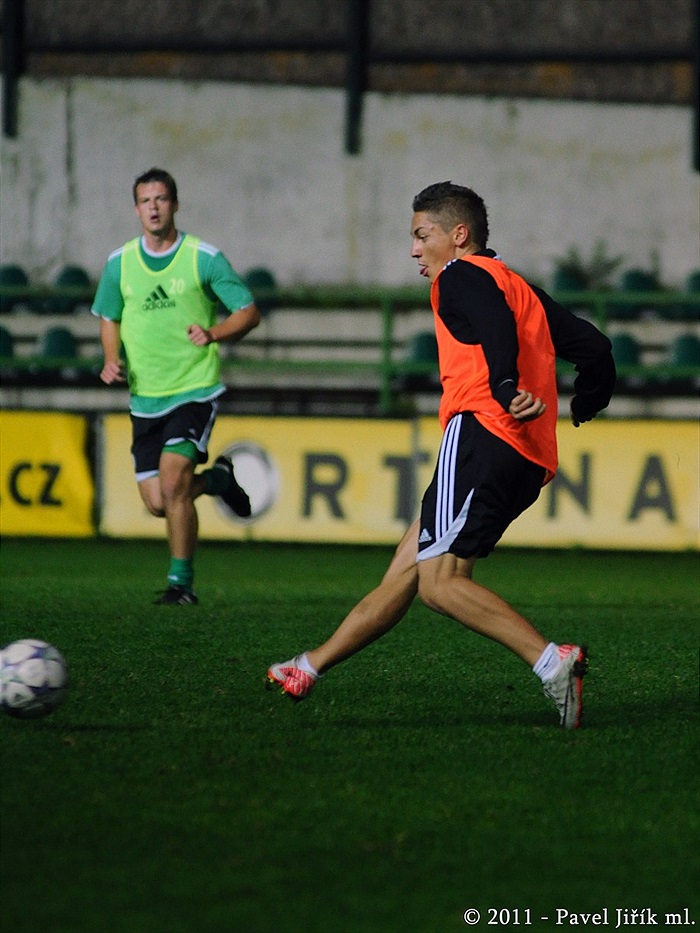 Bohemians se připravují na utkání se Žižkovem