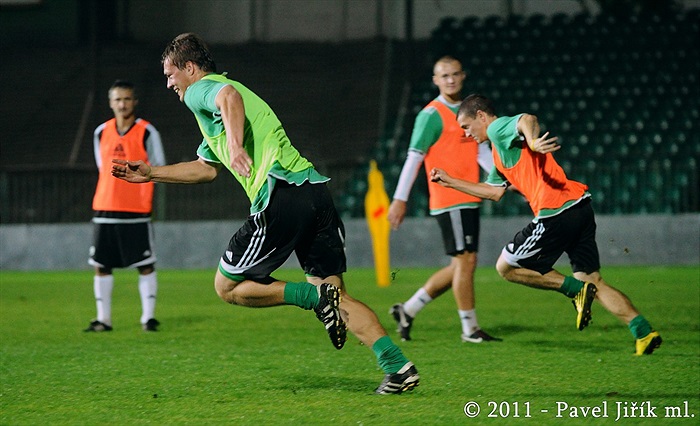 Bohemians se připravují na utkání se Žižkovem