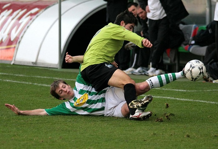 Jiří Rychlík odvedl na levé straně taktický výkon.