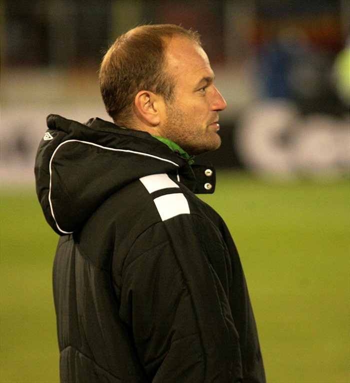 Trenér Pavel Hoftych.