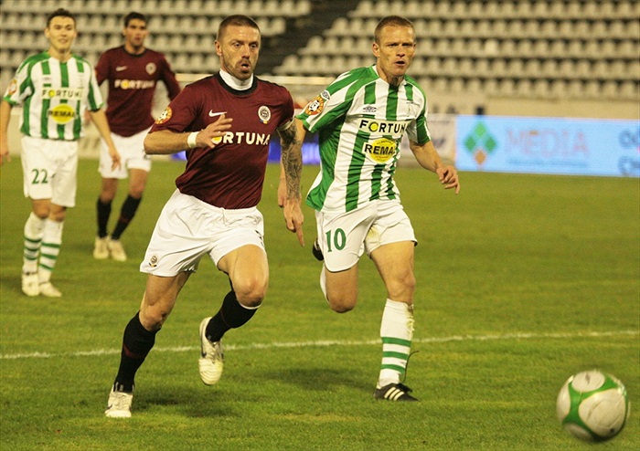 Bývalí spoluhráči z Baníku - Slezák a Řepka.