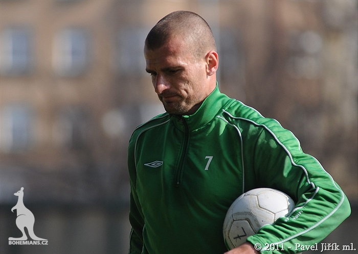Trénink Bohemians 1905 v Ďolíčku 