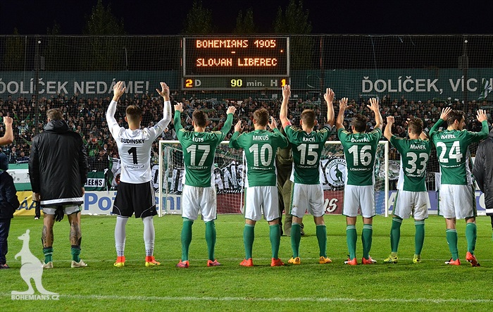 Bohemians Praha 1905 - FC Slovan Liberec 2:1 (1:0)