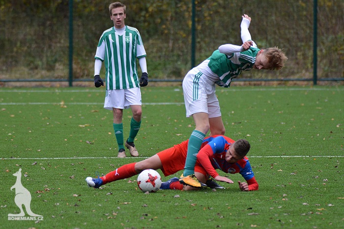U17: Bohemians - Plzeň 3:3