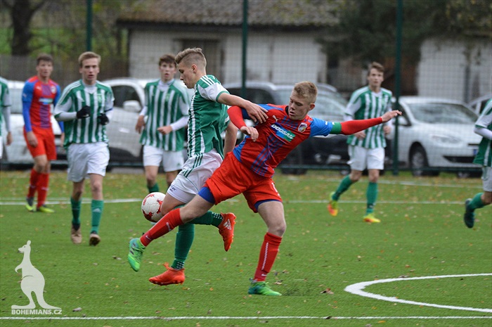 U17: Bohemians - Plzeň 3:3