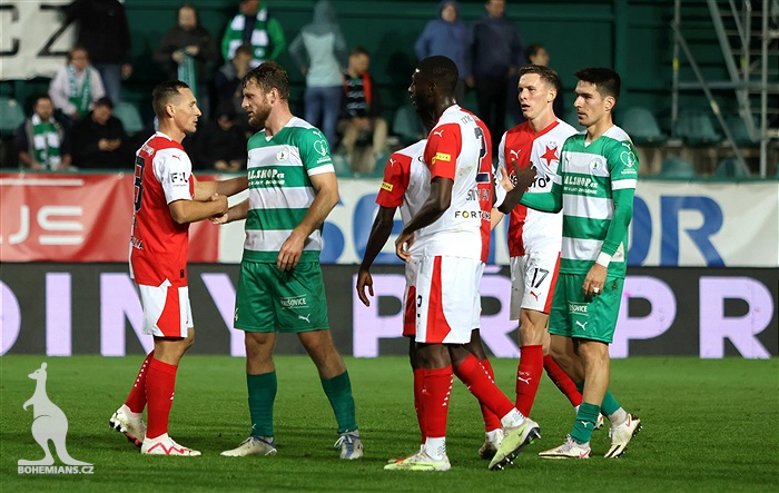 Bohemians - Slavia 0:2 (0:1)