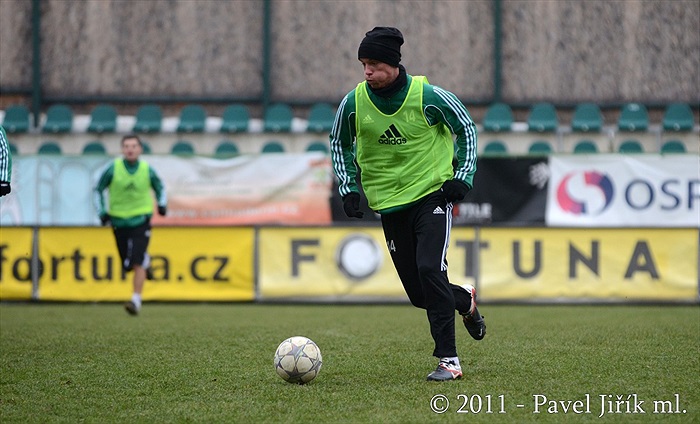 Bohemka se připravuje na utkání s Plzní