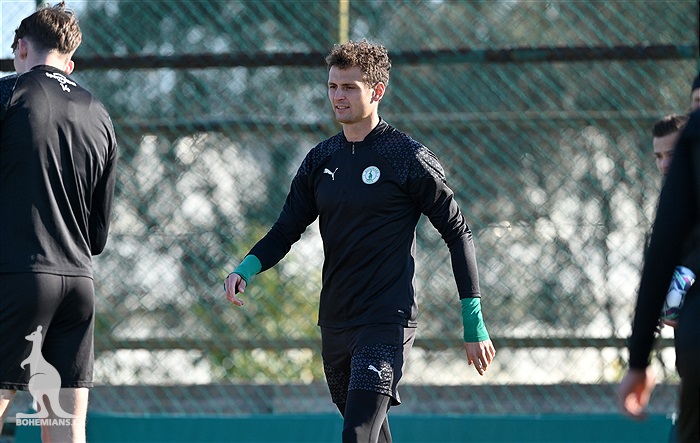 Čtvrteční trénink na soustředění v Turecku