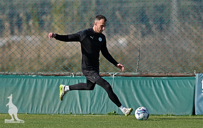 Čtvrteční trénink na soustředění v Turecku