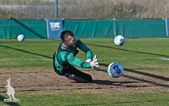 Čtvrteční trénink na soustředění v Turecku