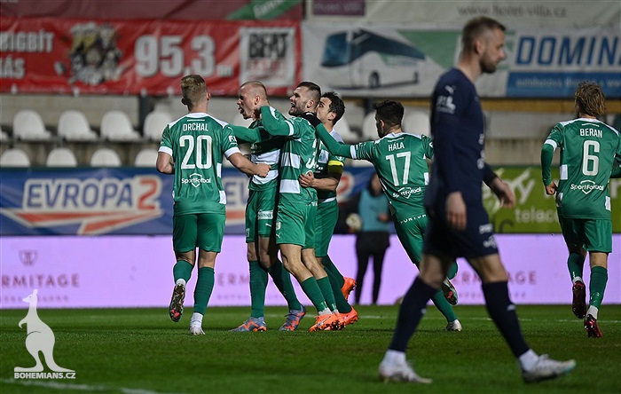 Bohemians - Slovácko 1:0 (0:0)