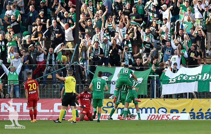 Bohemians - Olomouc 2:0 (2:0)