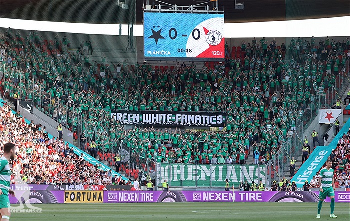 Slavia - Bohemians 2:1 (0:0)