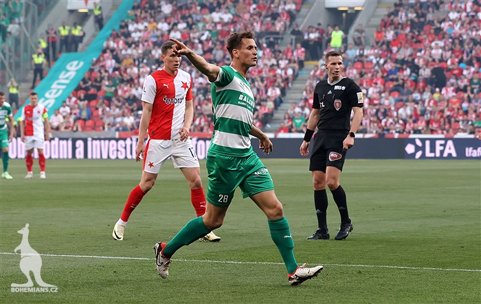 Slavia - Bohemians 2:1 (0:0)