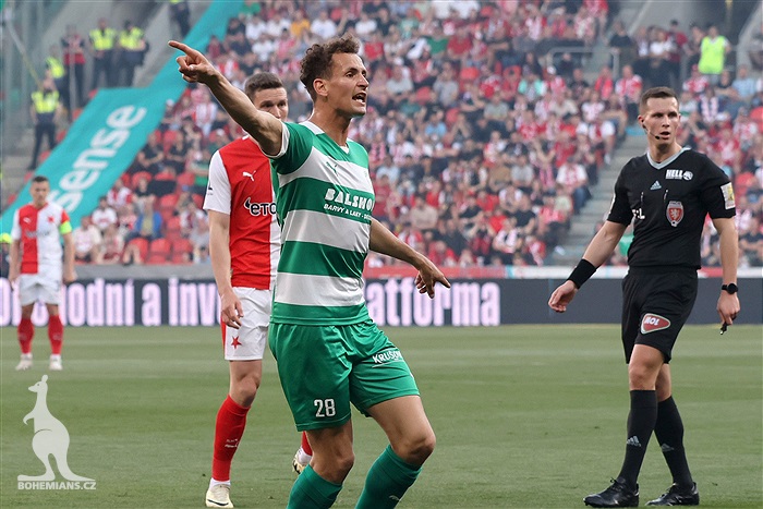 Slavia - Bohemians 2:1 (0:0)