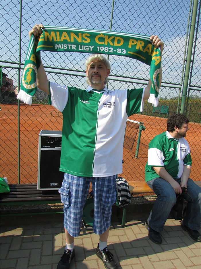 Fanklub Zruč nad Sázavou nastoupil proti SG Bohemians