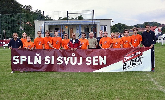 Trénink TJ Sokol Postupice pod vedením trenérů Bohemians