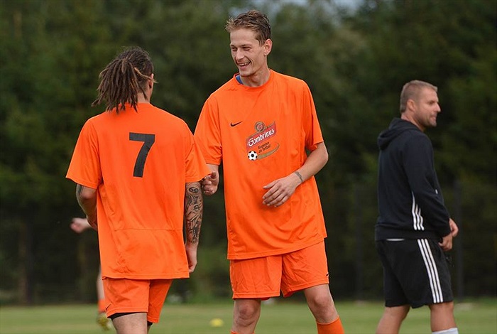 Trénink TJ Sokol Postupice pod vedením trenérů Bohemians