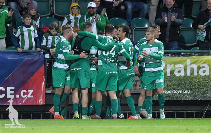 Bohemians - Zlín 3:2 (0:2)