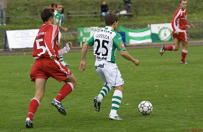 Martin kotyza, další střídájící hráč do druhé půle