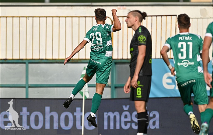 Bohemians - Jablonec 1:1 (0:1)